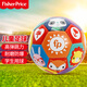 費雪（Fisher-Price）兒童足球?qū)殞毰呐那蚪∩硗婢咔?5cm幼兒園充氣皮球生日禮物禮品