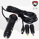 工馬適用于汽車(chē)低音炮點(diǎn)煙器插頭車(chē)載音響12V24V電源線(xiàn)DC5.5*2.1mm插 帶開(kāi)關(guān)點(diǎn)煙dc線(xiàn)2米+兩轉換頭