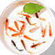 AIPHAROW黃金龍鳳錦鯉魚(yú)懶人魚(yú)好養耐活冷水小黃金活體觀(guān)賞魚(yú)活體黑色錦鯉 4-6CM草金魚(yú)5條