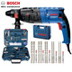 博世（BOSCH）沖擊鉆電錘兩用大功率帶離合GBH2-24工業(yè)級電鎬2公 2-24RE[博士工具箱108件套]