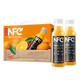 農夫山泉NFC300ml*24瓶整箱橙汁果汁飲料 100%鮮果冷壓榨 橙子冷壓榨 300ml*10瓶【禮盒】
