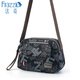 Frazzil/法姿新款包包女斜挎包原創(chuàng)花色尼龍布包時尚媽媽單肩小包   1124 1124字母藝術(shù)