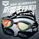 阿瑞娜（arena）日本進(jìn)口新款防霧先鋒游泳鏡眼鏡蛇專(zhuān)業(yè)公開(kāi)水域鏡不起霧鐵人三項 GRN(徐嘉余同款)