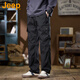 吉普（JEEP）美國(guó)正品Jeep高端美式工裝褲男秋季寬松潮牌多口袋戶(hù)外運(yùn)動(dòng)傘兵褲 黑色【商場(chǎng)同款】 XL 推薦140-160斤