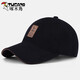 啄木鳥(niǎo) 帽子男四季棒球帽遮陽(yáng)戶(hù)外歐美街頭時(shí)尚潮百搭防曬太陽(yáng)帽鴨舌帽女 黑色