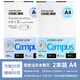 國譽（KOKUYO）日本活頁本B5橫線替芯紙Campus原紙方格活頁紙活頁本內(nèi)芯A5可替換彩色活頁芯紙學(xué)生筆記本本子文具 【橫線50張+方格50張】A4組合