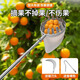 農寶摘水果神器不銹鋼伸縮桿摘蘋果柿子果子摘果器高空采摘工具鉤 5米