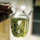 豐陶張生 日式加厚耐熱玻璃過(guò)濾龍井綠茶壺仿宋執(zhí)壺花茶泡茶器套裝公道杯 綠茶公道壺350毫升