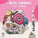 鯨曦兒童雨傘全自動(dòng)晴雨傘晴雨兩用小學(xué)生黑膠防曬折疊傘遮陽(yáng)傘帶傘套 星球樂(lè )園兒童傘【自動(dòng)+傘套】 6骨