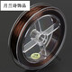 0.5mm扁型絲狀多股彈力線(xiàn)水晶線(xiàn)穿手鏈的線(xiàn)文玩佛珠線(xiàn)皮筋繩手串 原絲 深咖色