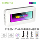 魚巢 幻海ARGB控制器 機(jī)箱風(fēng)扇電腦 PWM溫控集線器 無線遙控器5V三針神光同步鏡面 磁吸10口 幻海3號白