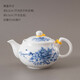 恒古（Heregur）青花陶瓷小號茶壺潮汕功夫茶具茶道配件茶器泡茶壺小容量家用單壺 青花牡丹（160mL）小茶壺160ml