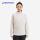 迪卡儂（DECATHLON）保暖絨衣戶外抓絨衣女運(yùn)動寬松秋搖粒絨外套沖鋒衣內(nèi)膽 MH100 半拉鏈-月巖灰 S