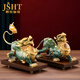 爵世皇庭貔貅擺件鎮(zhèn)宅客廳玄關(guān)辦公室裝飾品喬遷新居開業(yè)禮品 小號(hào)祥瑞貔貅左長