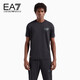 阿瑪尼EMPORIO ARMANI【禮物】EA7男裝圓領(lǐng)運動(dòng)休閑T恤衫