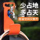 卡貝萊花園軟管掛墻壁掛鉤收卷器水管收納架卷管器盤(pán)管器纏管收管子神器 水管掛鉤（橙色）