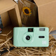 柯達（Kodak)薄荷綠 復古相機 柯達M35非一次性傻瓜膠卷帶閃光學生ins膠片相機（不含膠卷和電池）