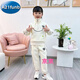 A 21 FUNB哪吒兒童服裝女童套裝春秋4-6歲洋氣7中大童休閑運(yùn)動(dòng)8衛(wèi)衣兩件套9 杏色套裝 130 適合120-130cm年齡6-7歲