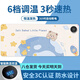 菲享 加熱鼠標(biāo)墊辦公室加熱桌墊加長(zhǎng)加大暖桌墊桌面發(fā)熱墊電熱加熱墊 星球熊60*36cm（六檔數(shù)顯款） 【石墨烯加熱桌墊，安全3C認(rèn)證】