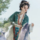鐘靈記神音賦:褶裙曲領(lǐng)衫對(duì)襟披帛漢服新品夏季繡花褶裙圍裙2023年 對(duì)襟衫一件現(xiàn)貨 M