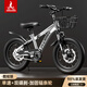 鳳凰（Phoenix）兒童自行車(chē)男女寶寶腳踏車(chē)3-8-12歲兒童山地車(chē)14-18-22寸小孩單車(chē) 極氪輻條輪+ 炫酷銀 20寸適合身高（130-160cm）
