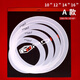 PDH P.P.M MUSIC PROFESSIONAL PERCUSSION架子鼓止音圈泛音圈10 12 13 14寸嗵鼓軍鼓靜音制弱音帶鼓皮套 A款：10＂12＂14＂16＂（4張）