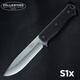 FALLKNIVEN QUALITY KNIVES瑞典Fallkniven進口FK空軍飛行員求生救援戰(zhàn)術(shù)不銹鋼戶外生存直刀 S1X  鋼本色