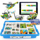 wedo20套裝可編程積木scratch機器人45300課程教具科教 wedo20套裝+搭建手冊+