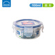 樂(lè )扣樂(lè )扣保鮮盒塑料微波爐專(zhuān)用飯盒小號便當盒密封餐碗冰箱收納便攜水果盒 圓形100ml