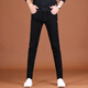 索皇（suohuang）新款黑色牛仔褲男休閑百搭修身潮流小腳褲子彈力青春時(shí)尚長(cháng)褲子 XP8011-1黑色長(cháng)褲 32 碼(推薦140-150斤修身)
