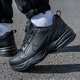 耐克（NIKE）男鞋 2025冬季新款運動(dòng)鞋舒適耐磨跑步鞋復古休閑鞋增高老爹鞋子 AIRMONARCHIV/黑色 冬季主推 41