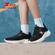 特步女鞋運動(dòng)跑步鞋輕便慢跑鞋876218110012 黑/帆白 37