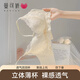 曼可嬌內(nèi)衣女士薄款大胸顯小胸聚攏套裝無(wú)鋼圈防下垂性感蕾絲文胸罩夏季 香檳色 M 34/75(ABC通杯約0.3CM)