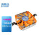 超頻三（PCCOOLER） 刀仔熱管版 CPU散熱器（下壓式散熱/ITX散熱器/35mm/2熱管/HTPC一體機式適用/多平臺AM4） 刀仔熱管版【支持1156/AM4】