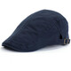 諾芝萌 鴨舌帽子 男女士復古棒球帽 英倫風(fēng)畫(huà)家帽前進(jìn)帽時(shí)裝帽男女NC732 藏青色 均碼 側邊可調節