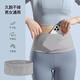 MPPMCK運(yùn)動(dòng)跑步腰包男女士隱形手機(jī)包登山騎行水壺腰帶包馬拉松徒步裝備 灰色-【3D透氣網(wǎng)眼】超大容量 男士-【110-180斤通用】