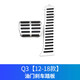 帕美頓適用奧迪A4L/A6L/A3/A5/A7Q3/Q5LQ7改裝免打孔油門(mén)剎車(chē)腳踏板配件 奧迪Q3【12-18款】?jì)杉? title=