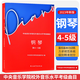 2024新版音樂(lè )學(xué)院鋼琴考級教材4-5級 央音鋼琴業(yè)余考試教程四五級 院鋼琴初級考級練習書(shū) 鋼琴考級 鋼琴4-5級送五線(xiàn)譜本