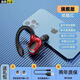 娛品【舒適不漏音】無線藍(lán)牙耳機(jī)夾耳入耳式單耳跑步運(yùn)動(dòng)久戴不痛不掉超長續(xù)航適用于蘋果oppo華為vivo 黑紅色【藍(lán)牙5.2/超長續(xù)航】