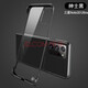 優(yōu)蕾絲 三星note20手機殼note20ultra透明5G保護套N9810防摔N9860無(wú)邊框男款 Note20 Ultra【馬丁黑】+全屏鋼膜+指環(huán)