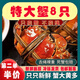 活蟹大閘蟹3兩特大全母蟹去繩足重興化紅膏蟹現(xiàn)貨鮮活海鮮水產(chǎn) 2.3-2.0兩8只【半價】