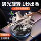速宇星汽車(chē)香薰車(chē)載太陽(yáng)能飛機戰斗機合金旋轉擺件高檔香水車(chē)內飾品擺件 戰斗機【銀】買(mǎi)一送五+精油1瓶