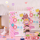 TaTanice 禮品袋 卡通手提袋生日禮物節(jié)日禮品收納袋高級(jí)感購(gòu)物包裝袋可愛(ài)紙袋 宜可愛(ài)五件裝