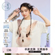 紫涵（ZIHAN）紫涵萌寵兔子印花T恤女夏季可愛少女風(fēng)減齡寬松短袖上衣 白色 M