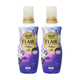 花王（KAO） FLAIR衣物柔順劑嬰兒可用衣物柔軟劑日本進(jìn)口衣服護(hù)理劑 510ml*2瓶 薰衣草茉莉花香