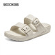 斯凱奇（Skechers）七夕禮物拖鞋女士夏季涼鞋透氣輕便一腳蹬EVA涼拖鞋沙灘鞋111590