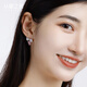 從愛之名甜心蝴蝶結(jié)耳釘女款七夕情人節(jié)生日禮物小眾2024新款時(shí)尚百搭耳飾 甜心蝴蝶結(jié)耳釘