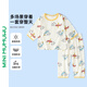 迷你木木屋兒童睡衣春夏男童女童薄家居服套裝寶寶夏天薄款服裝 小飛機(jī) 100