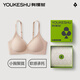 有棵樹內(nèi)衣女小胸聚攏防下垂收副乳美背大胸顯小無(wú)痕無(wú)鋼圈女士文胸胸罩 膚色 XL (85A/85B/80C)