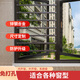 梓優(yōu)特窗戶防護(hù)欄免打孔安全隱形防盜網(wǎng)高層防盜窗飄窗陽臺(tái)欄桿家用自裝 灰色單根 需要定制 51-60厘米